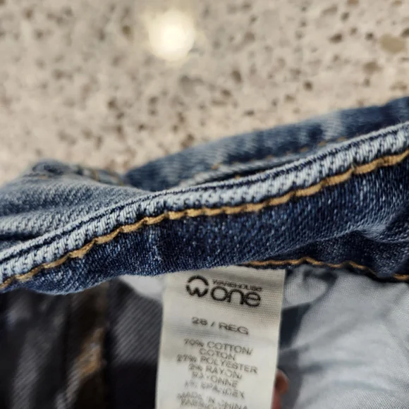 Warehouse Women's Skinny Jeans - Light Blue - Picture 3 of 3